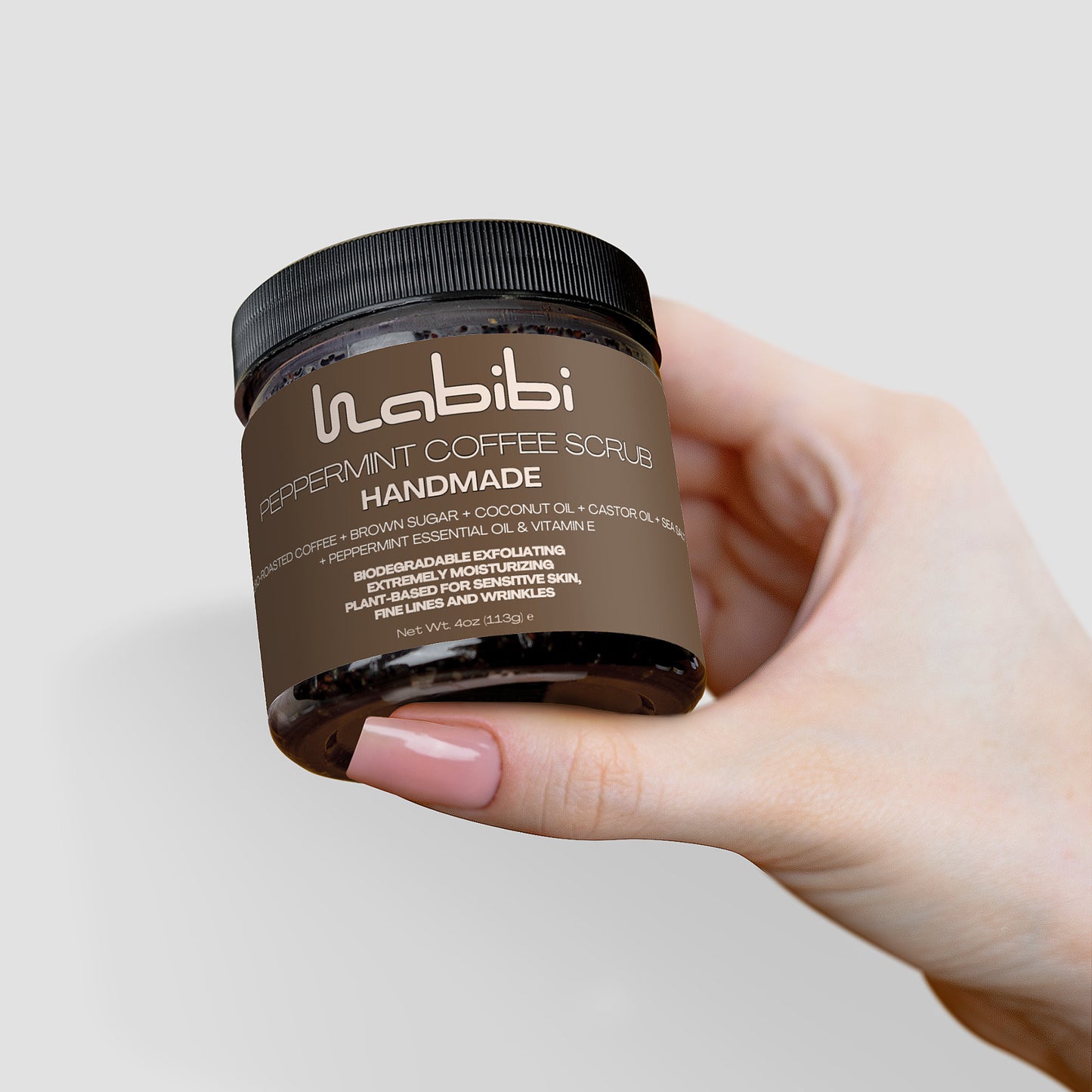 Peppermint Coffee Scrub