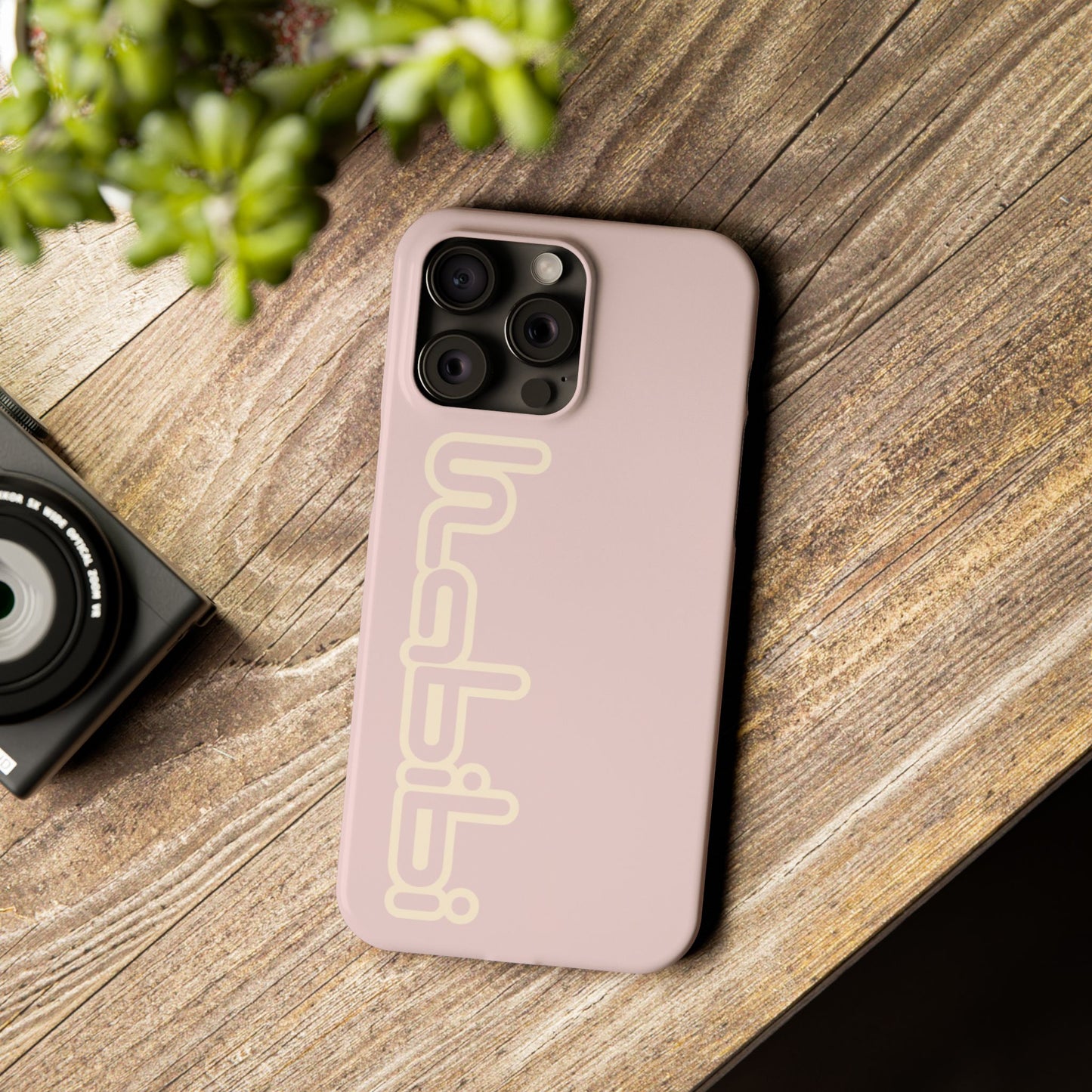 slim thick iphone 15 pro max oink pink